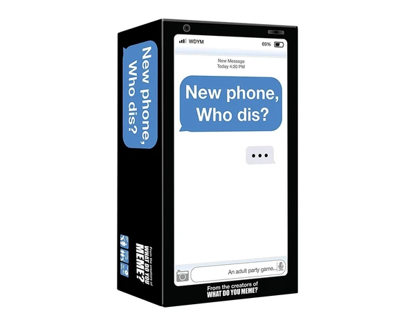 Cover image of New Phone, Who Dis? board game