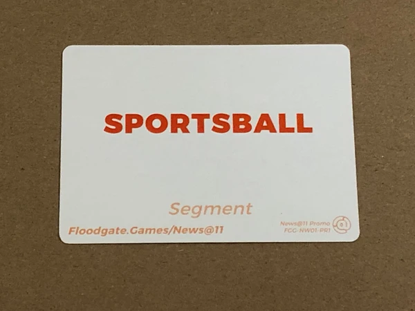 Cover image of News@11: Segment – Sportsball board game