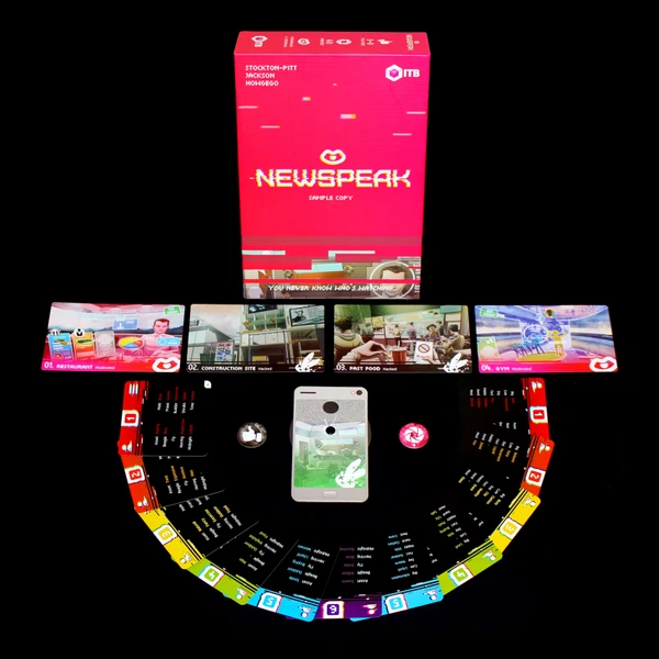 Cover image of NewSpeak board game