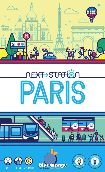 Cover image of Next Station: Paris board game