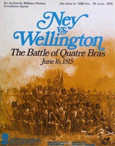 Cover image of Ney vs. Wellington: The Battle of Quatre Bras board game