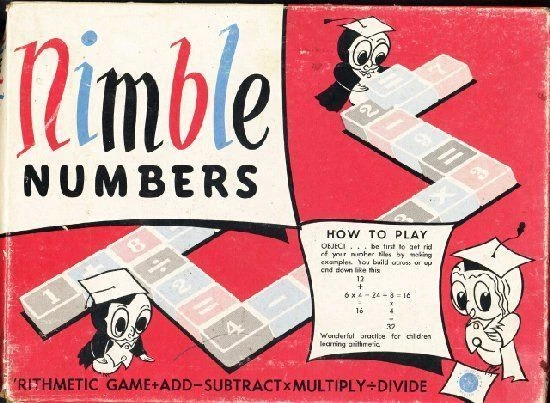 Cover image of Nimble Numbers board game