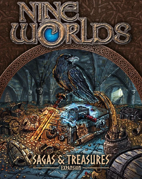 Cover image of Nine Worlds: Sagas and Treasures board game