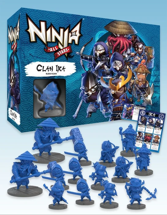 Cover image of Ninja All-Stars: Clan Ika board game