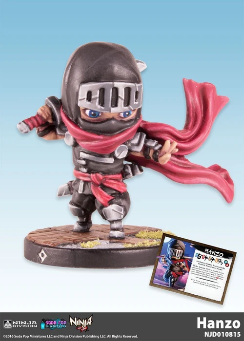 Cover image of Ninja All-Stars: Hanzo board game