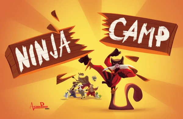 Cover image of Ninja Camp board game