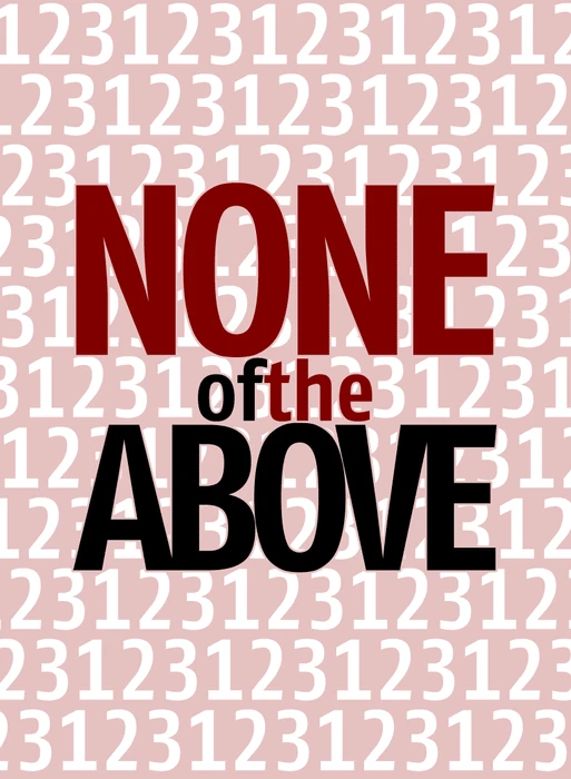 Cover image of None of the Above board game