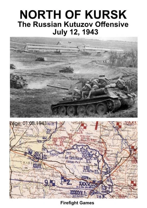 Cover image of North of Kursk: The Russian Kutuzov Offensive – July 12, 1943 board game