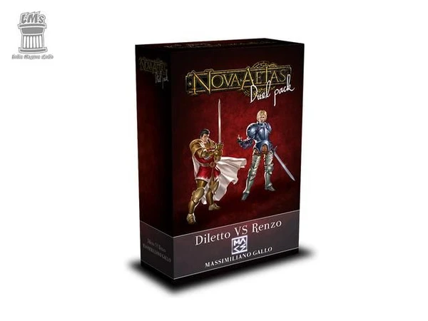 Cover image of Nova Aetas: Duel Pack – Renzo vs Diletto board game