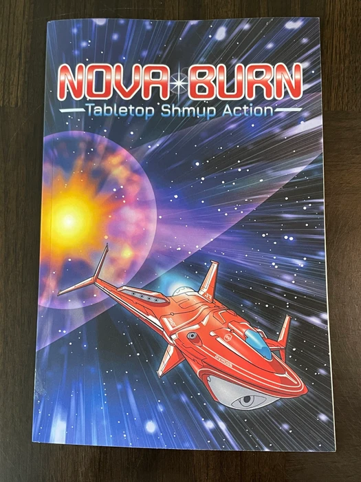 Cover image of Nova Burn: Tabletop Shmup Action board game