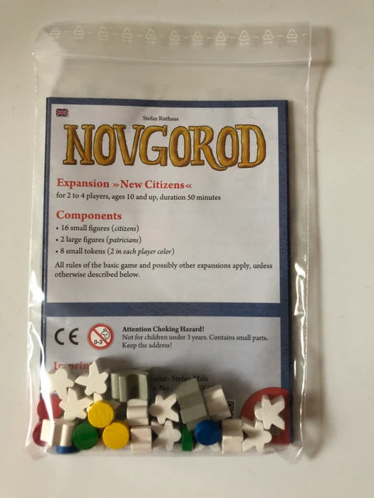 Cover image of Novgorod: Neue Bürger board game