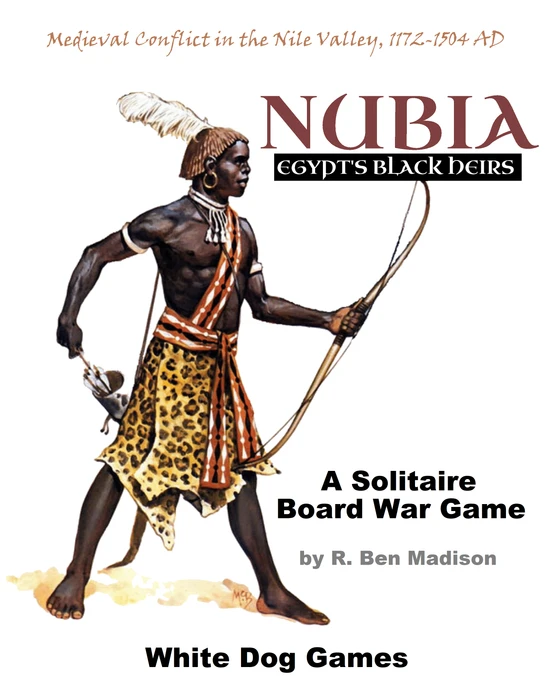 Cover image of Nubia: Egypt's Black Heirs board game
