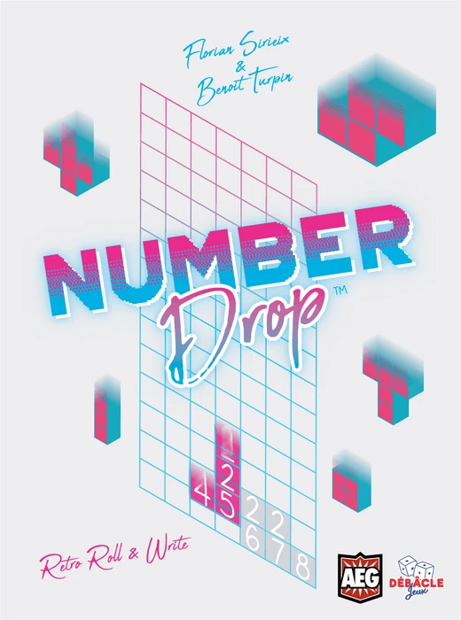 Cover image of Number Drop board game