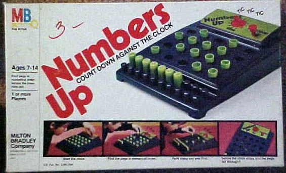 Cover image of Numbers Up board game