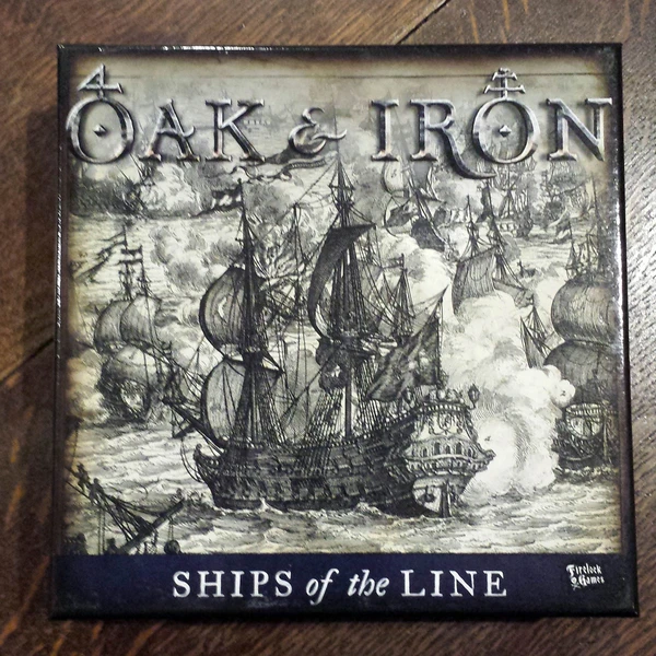 Cover image of Oak & Iron: Ships of the Line board game