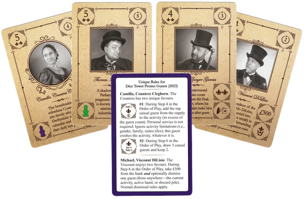 Cover image of Obsession: Dice Tower Promo Guests board game