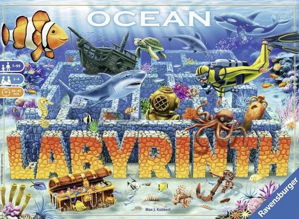 Cover image of Ocean Labyrinth board game