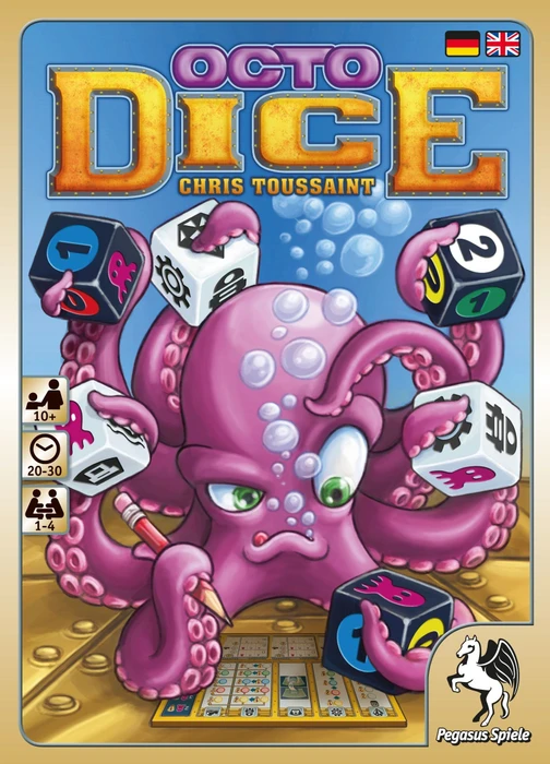 Cover image of OctoDice board game