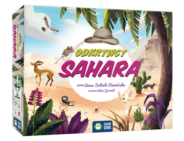 Cover image of Odkrywcy: Sahara board game
