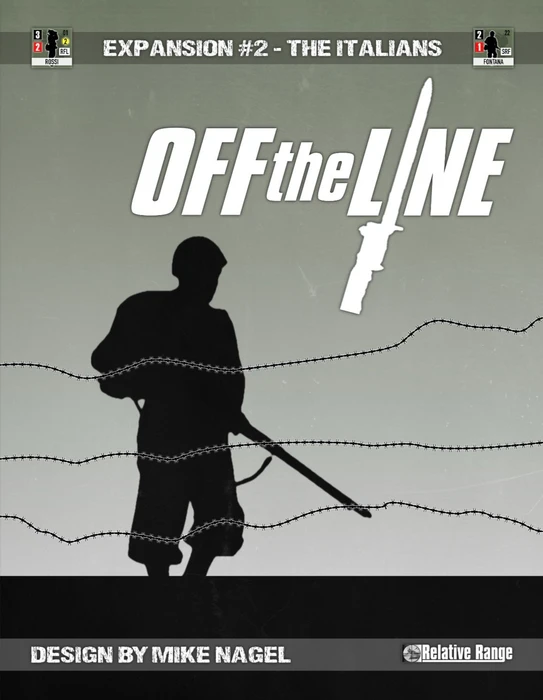 Cover image of Off the Line: Expansion #2 – The Italians board game