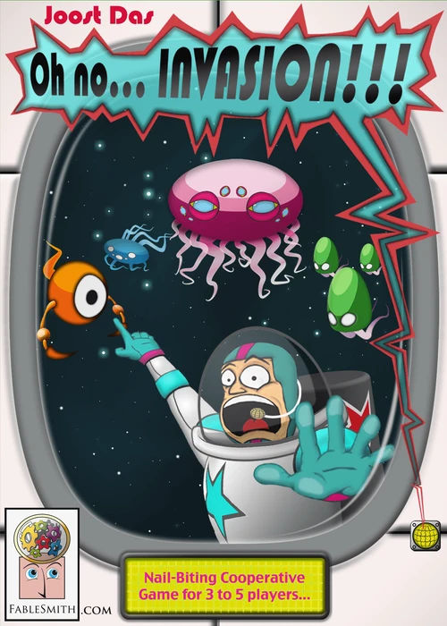 Cover image of Oh no... INVASION!!! board game