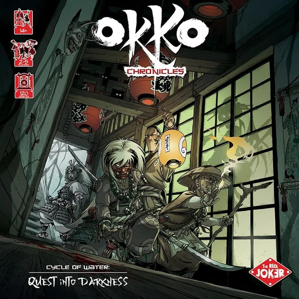 Cover image of Okko Chronicles: Cycle of Water – Quest into Darkness board game