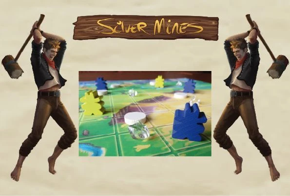 Cover image of Oklahoma Boomers: Silver Mines board game