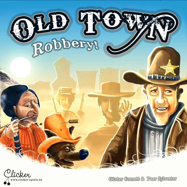 Cover image of Old Town Robbery board game