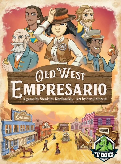 Cover image of Old West Empresario board game