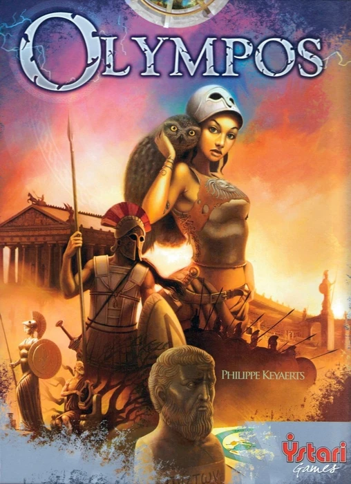 Cover image of Olympos board game