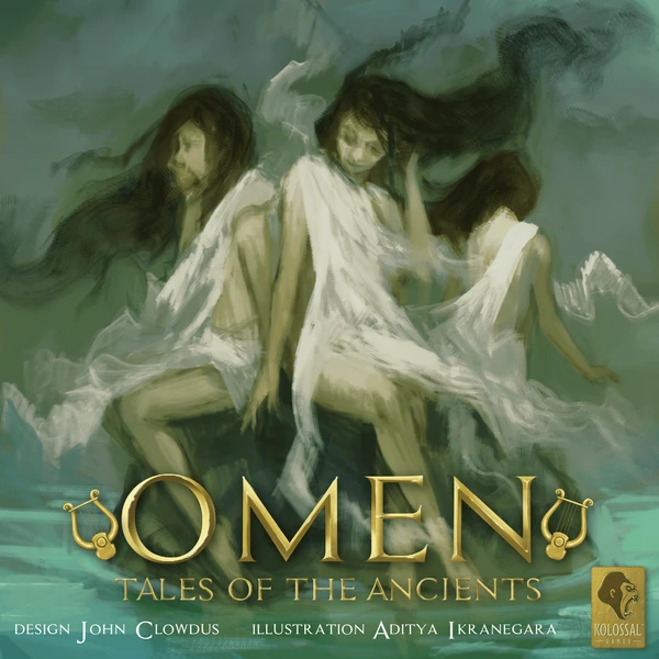 Cover image of Omen: Tales of the Ancients board game