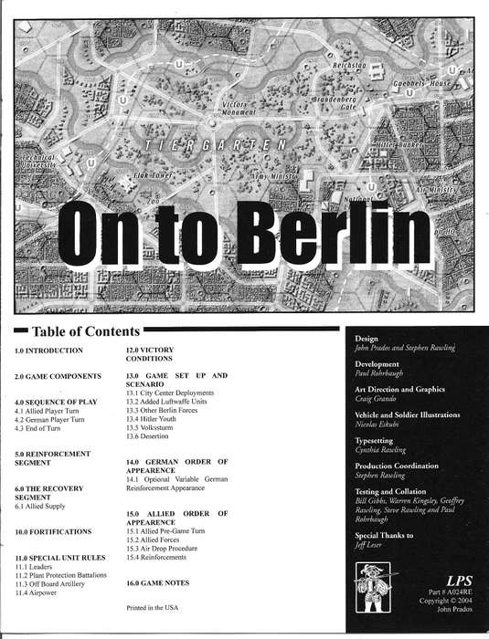 Cover image of On to Berlin board game