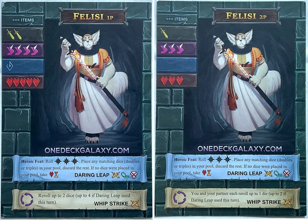 Cover image of One Deck Dungeon: Felisi board game