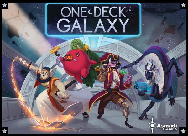 Cover image of One Deck Galaxy board game