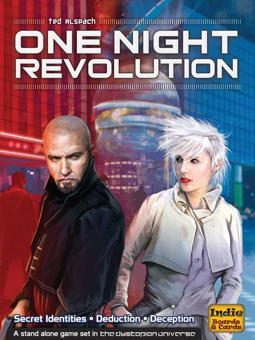 Cover image of One Night Revolution board game