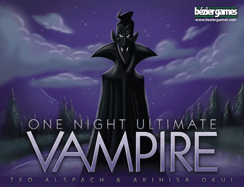 Cover image of One Night Ultimate Vampire board game