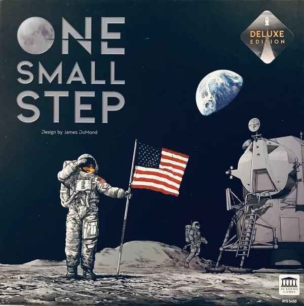 Cover image of One Small Step: Deluxe Edition board game