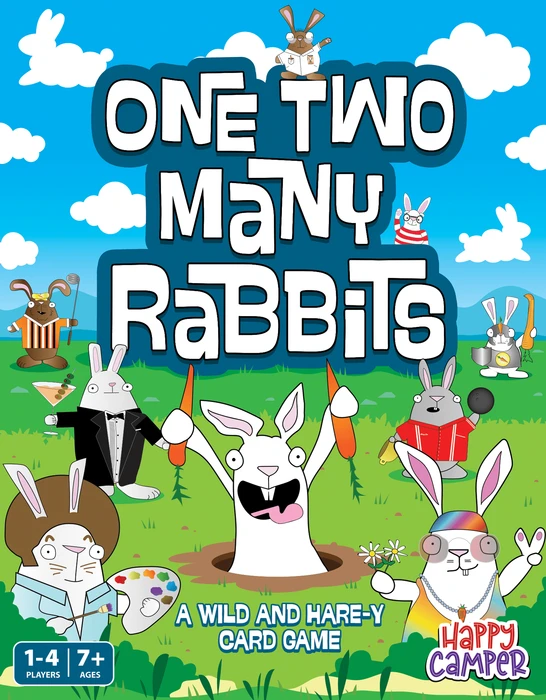 Cover image of One Two Many Rabbits board game