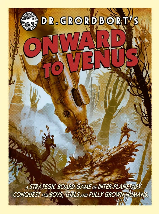 Cover image of Onward to Venus board game