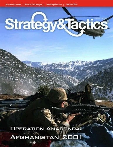 Cover image of Operation Anaconda: Battle in Afghanistan, March 2002 board game