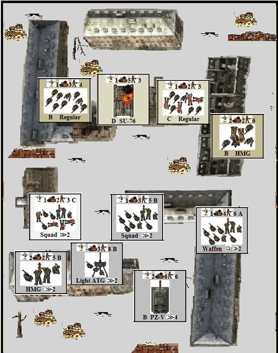 Cover image of Operation East Front: A Solitaire Game of Tactical Combat on the Russian Front board game