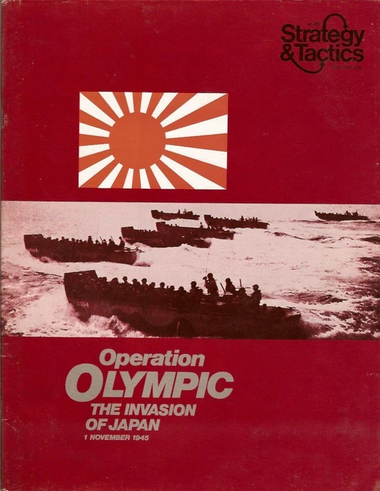 Cover image of Operation Olympic: The Invasion of Japan 1 November 1945 board game