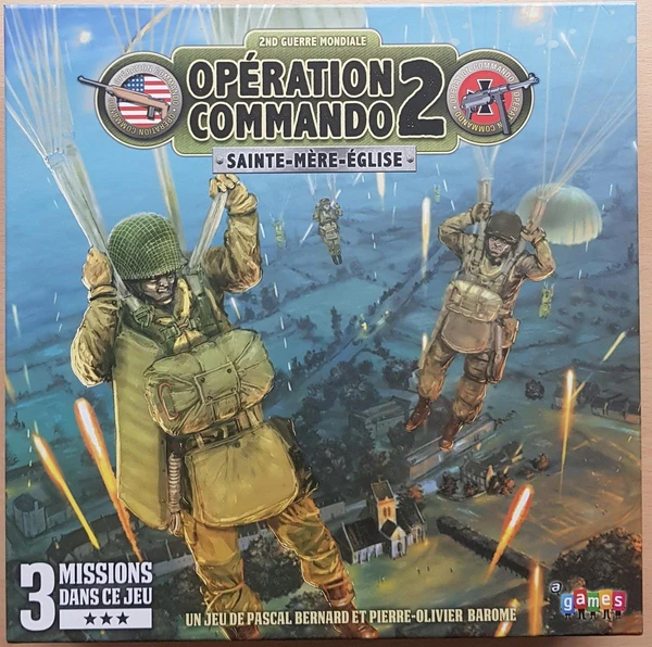 Cover image of Opération Commando 2: Sainte-Mère-Eglise board game