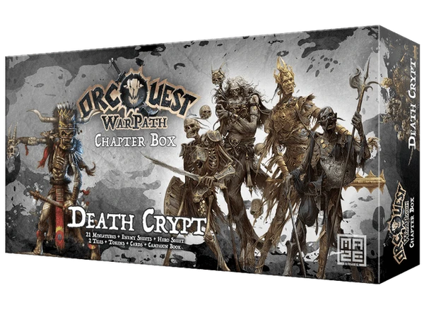 Cover image of OrcQuest WarPath: Chapter Box – Death Crypt board game