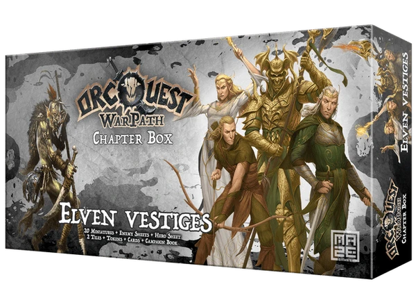 Cover image of OrcQuest WarPath: Chapter Box – Elven Vestiges board game