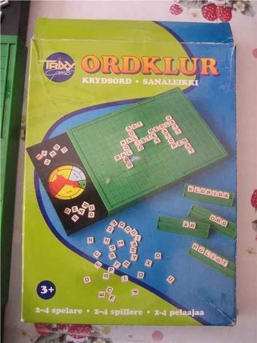 Cover image of Ordklur board game