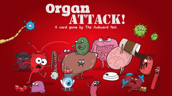 Cover image of OrganATTACK! board game
