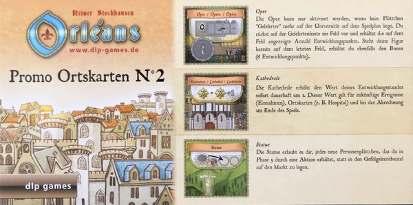 Cover image of Orléans: Promo Ortskarten N°2 board game