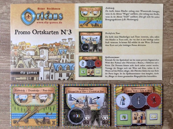 Cover image of Orléans: Promo Ortskarten N°3 board game