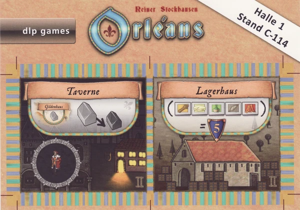 Cover image of Orléans: Tavern & Depot board game